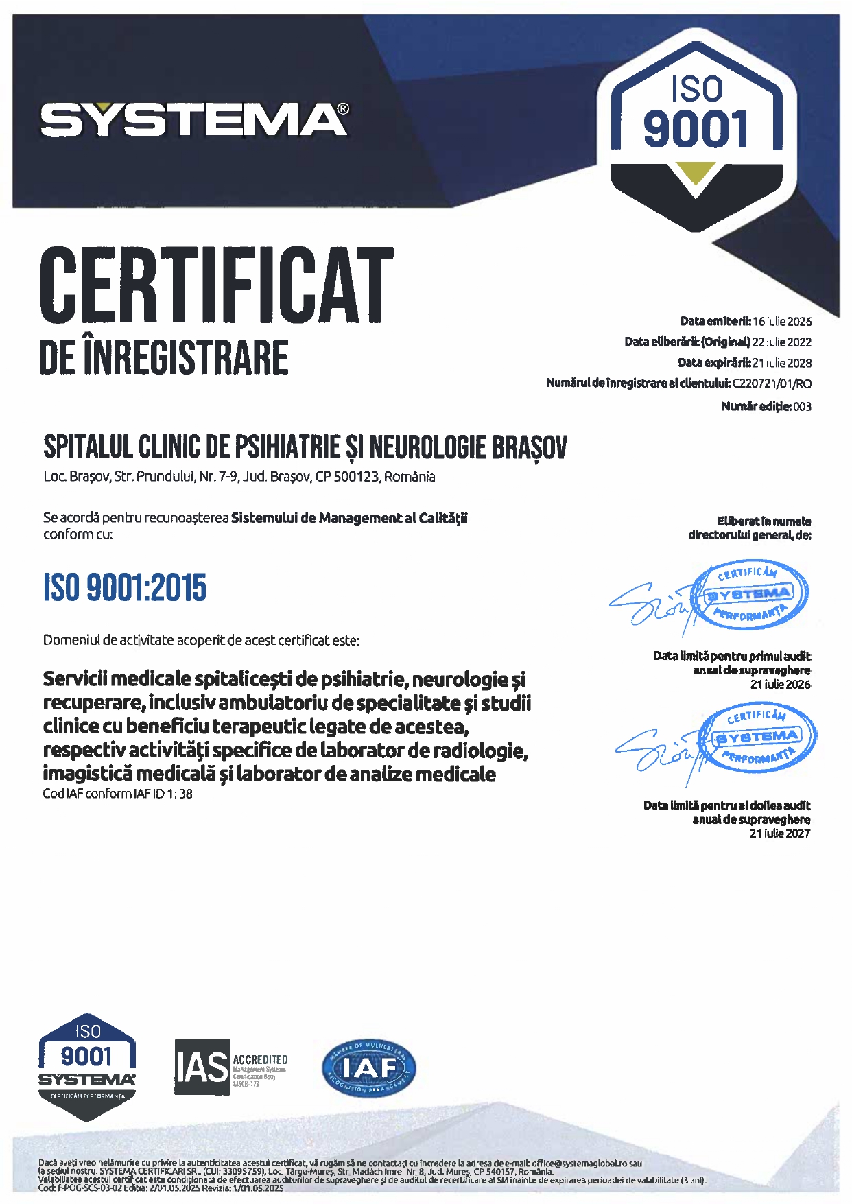 ISO 9001:2015